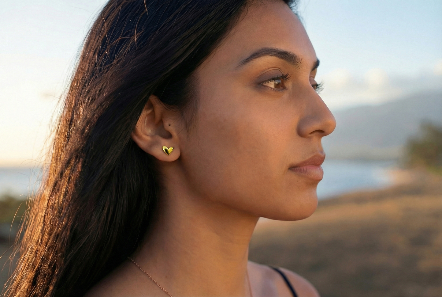 Boucles "Gabi" Tropik Acier