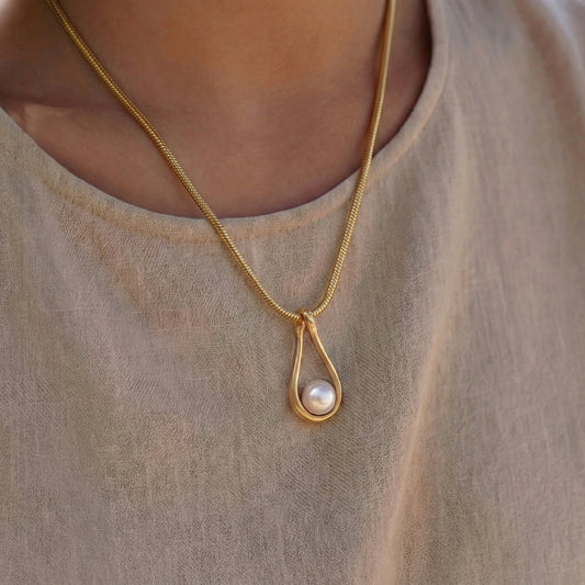 Collier "Alba" Tropik Acier