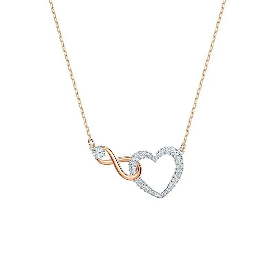 Collier Infini d’Amour Tropik Acier