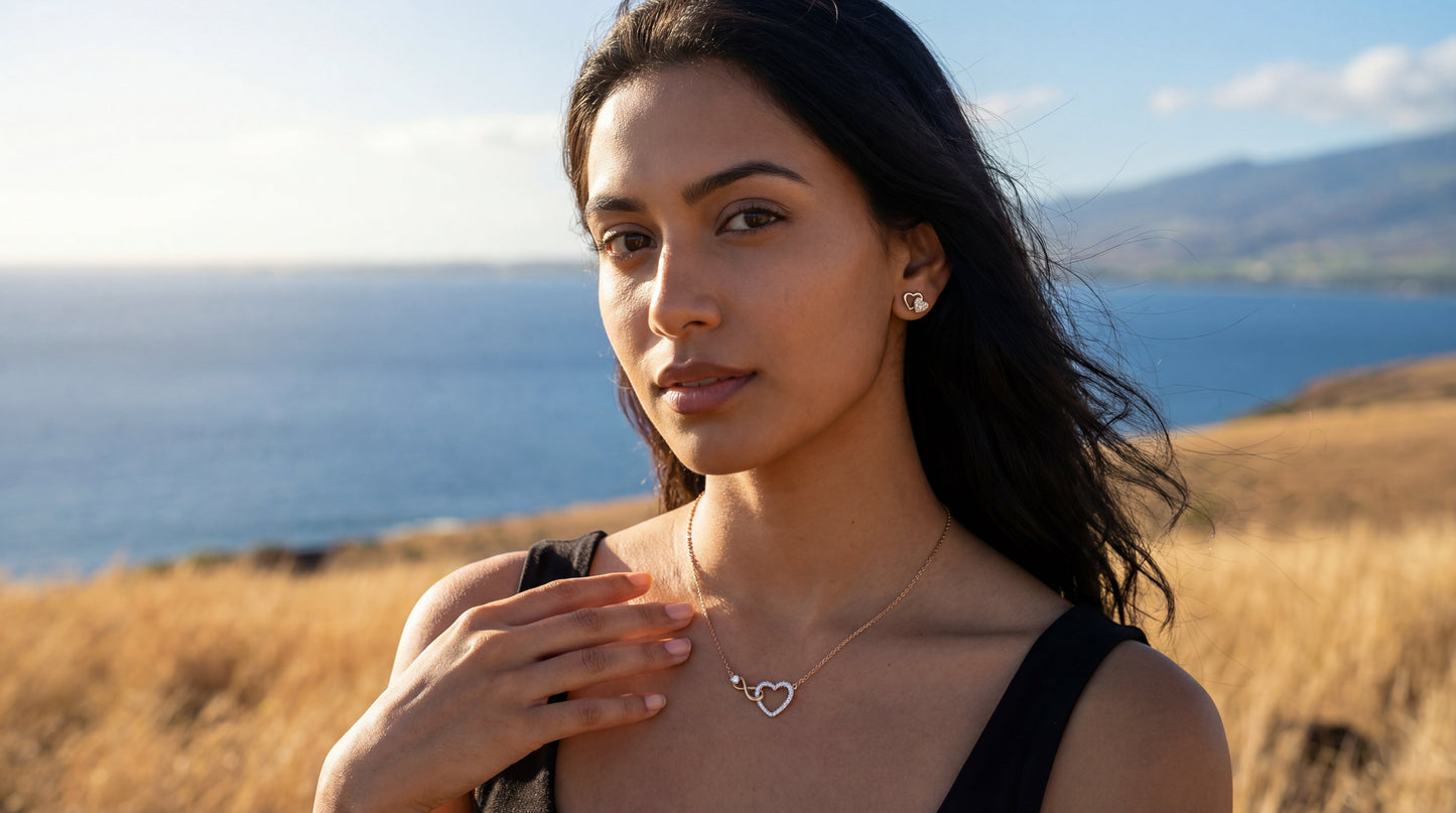 Collier Infini d’Amour Tropik Acier