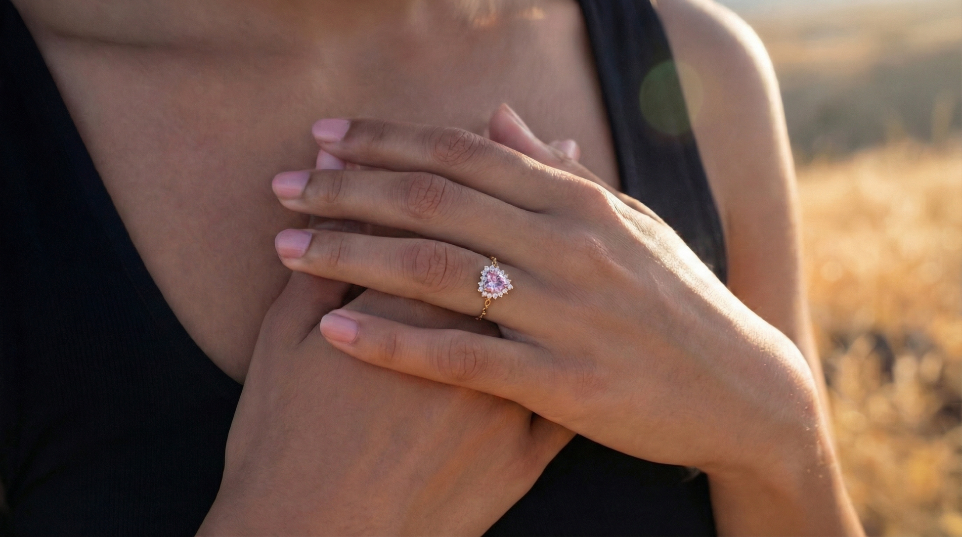 Bague Promesse Tropik Acier